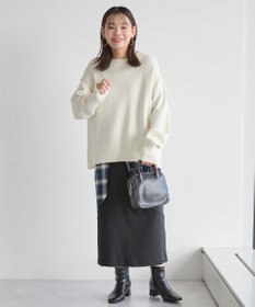 AMERICAN HOLIC バイパチモックネックニットプルオーバー