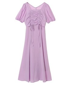 earth music&ecology ＳＥＴ２点パフスリーブブラウス＋キャミワンピース