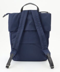 Y'SACCS ナイロン牛革リュック