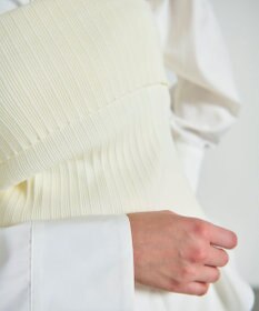 GRACE CONTINENTAL リブベアトップ