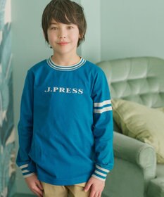 J.PRESS KIDS 【100-130cm】リブライン ロゴカットソー