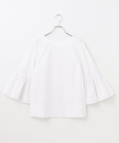 #Newans 【ANSWER for Co-Creation】ベルスリーブシンプルブラウス