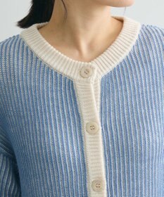 Green Parks 配色リブドッキングチュニック