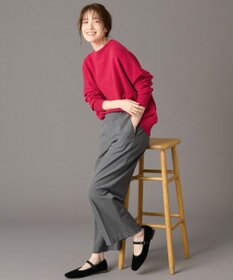 ANY 【6色展開】ムースタッチボクシーニット