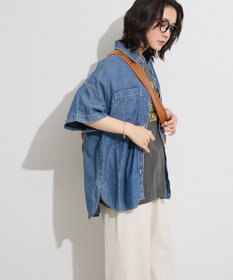 Green Parks 半袖シアーデニムシャツ