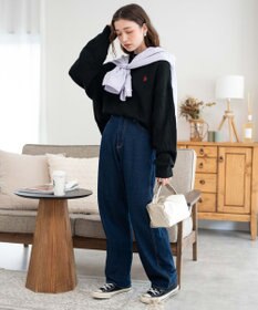 WEGO U.S. POLO ASSN.|別注畔編みニットプルオーバー