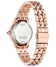 CITIZEN 【桜モチーフの限定モデル】オープンハート メカニカルウオッチ PR1045-50W