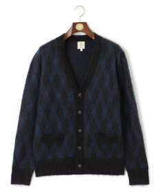 J.PRESS MEN 【WEB限定カラー有】モヘアヤーン アーガイルカーディガン