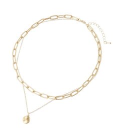 AMERICAN HOLIC ２連チェーン×ワントップネックレス