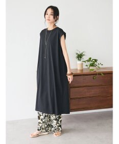 CRAFT STANDARD BOUTIQUE 接触冷感機能性フレンチスリーブワンピース