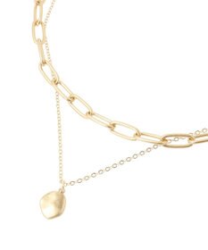 AMERICAN HOLIC ２連チェーン×ワントップネックレス