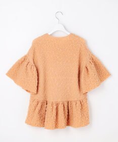 自由区 【カトリエムブーケ】Une forme bosselee ギャザーディテールフェミニンプルオーバー