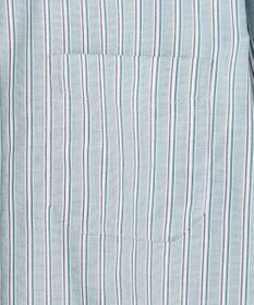 JOSEPH ABBOUD 【オーガニックコットン】JOE COTTON シャンブレーサテンストライプ シャツ