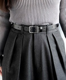 WEGO LスクエアバックルPUベルト