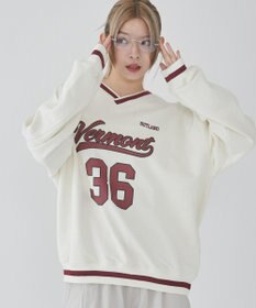 WEGO 【ユニセックス着用ITEM】ナンバリングプルオーバー