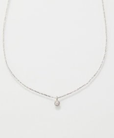 Phoebe 【金属アレルギー対応】シャイニーフチミルネックレス　シルバー
