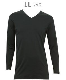 WACOAL MEN WACOAL MEN あったかインナー Vネック 8分袖 綿100％ 保温性 やわらかさが続く 静電気が起こりにくい 毛玉になりにくい 後裾長め設計 インナー WL6103 /ワコールメン