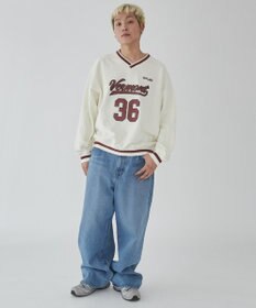 WEGO 【ユニセックス着用ITEM】ナンバリングプルオーバー