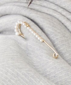 J.PRESS LADIES パール キルトピン