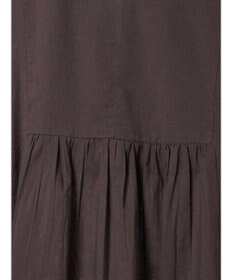 CRAFT STANDARD BOUTIQUE インド綿パフスリーブギャザーワンピース