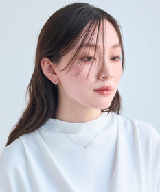 Phoebe 【金属アレルギー対応】シャイニーフチミルネックレス　シルバー