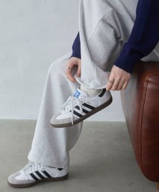 WEGO 【ウエストゴム/XSSMサイズ展開】スウェットワイドパンツ