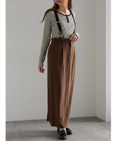 Te chichi サスペンダータイトスカート