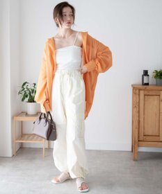 WEGO ボリュームスリーブシアーシャツ