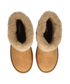 Bridget Birkin 【Bridget Birkin】キルティングビジュームートンブーツ