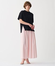 uncrave 【佐藤晴美さん着用・洗濯機洗い可】プレーンストレッチ ビッグTシャツ