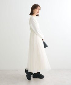 Green Parks ・ＥＬＥＮＣＡＲＥ　ＤＵＥ　チュールドッキングワンピ