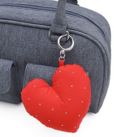 WEGO 【痛バ＆推し活】チャーム付きボストン痛バッグ