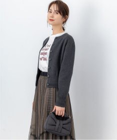 組曲 S 【加藤ローサさん着用】スムースストレッチジャケット カーディガン