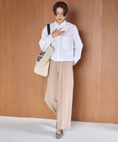 UNFILO イージーケア ワイドパンツ