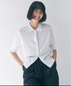 UNFILO スゴ機能美ニット 衿付カーディガン