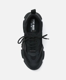 STEVE MADDEN POSSES-XS ウェーブボリュームソリッドスニーカー
