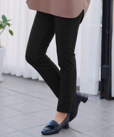 Tiaclasse 【安田美沙子さん着用・新色追加・日本製】すふれ起毛ストレートパンツ