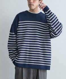 CRAFT STANDARD BOUTIQUE パネルボーダーニットプルオーバー