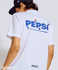 PW CIRCULUS 〈Pepsiコラボ〉【UNISEX】Pepsi GOLF Graphic モックネックT