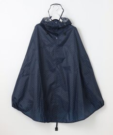 MOONBAT FLAT PURE サイクル レインポンチョ ドット 自転車 収納袋付き