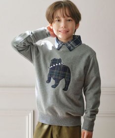 J.PRESS KIDS 【100-130cm】バックブル トレーナー