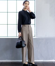 ANY SIS 【洗える】フリルネックスタンド ブラウス