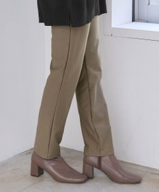 Tiaclasse 【安田美沙子さん着用・新色追加・日本製】すふれ起毛ストレートパンツ