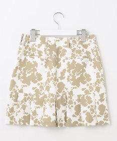 PW CIRCULUS 【WOMEN】【洗える】アニマルプリント バックプリーツ スカート ゴルフウェア レディース