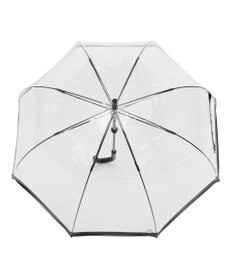 MOONBAT 【雑誌掲載／non・no】フルトン (FULTON) Birdcage ワンポイントロゴ 長傘 透明傘