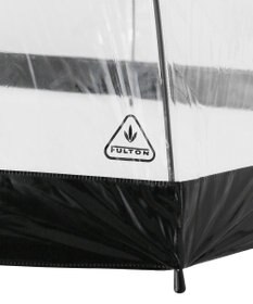 MOONBAT 【雑誌掲載／non・no】フルトン (FULTON) Birdcage ワンポイントロゴ 長傘 透明傘