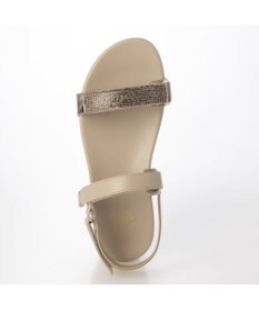 ing <ing>ラインストーンフットベットサンダル