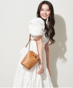 LA BAGAGERIE 【maison vert】 【多収納・軽量】ラウンドノットショルダー