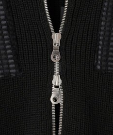 JOSEPH HOMME 【HIGH GRADE LINE】スプリットバルキーウール　ドライバーズニット