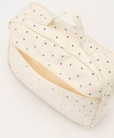 組曲 KIDS gingham K heart トラベルバッグM